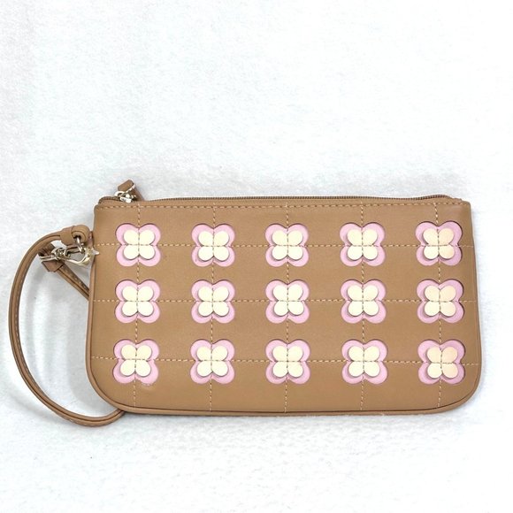 Nine West Floral Dimensional Wristlet - Picture 7 of 8